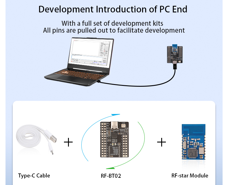 RF-BT02 USB-TO-UART board for PC