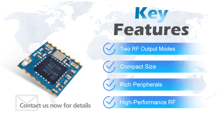 Features of CC2340 module RF-BM-2340C2